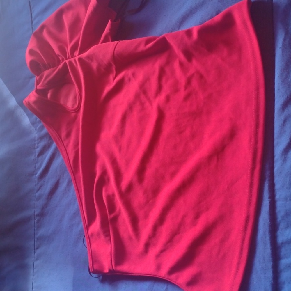 One shoulder fashion blouse